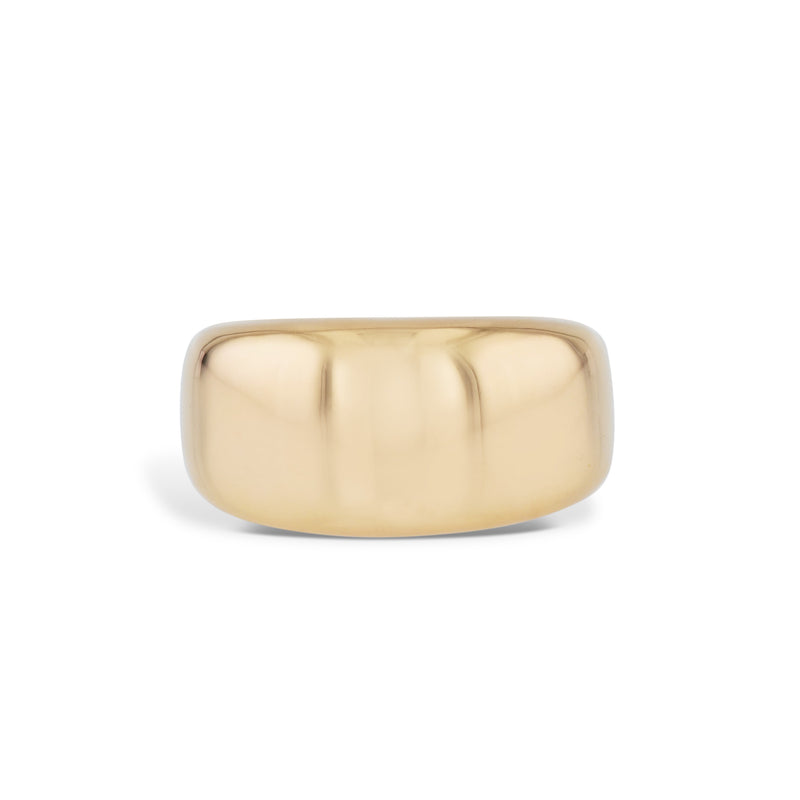 18kt Rose Gold Dome Ring Rings H&H Jewels