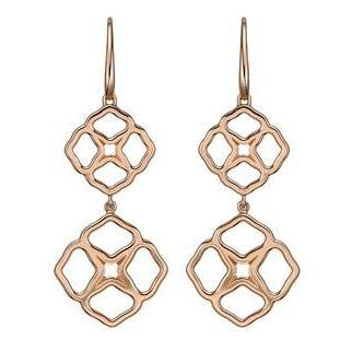 18Kt Rose Gold Imperiale Drop Earrings Earrings Chopard