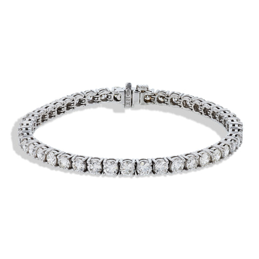 Diamond White Gold Tennis Bracelet Bracelets H&H Jewels