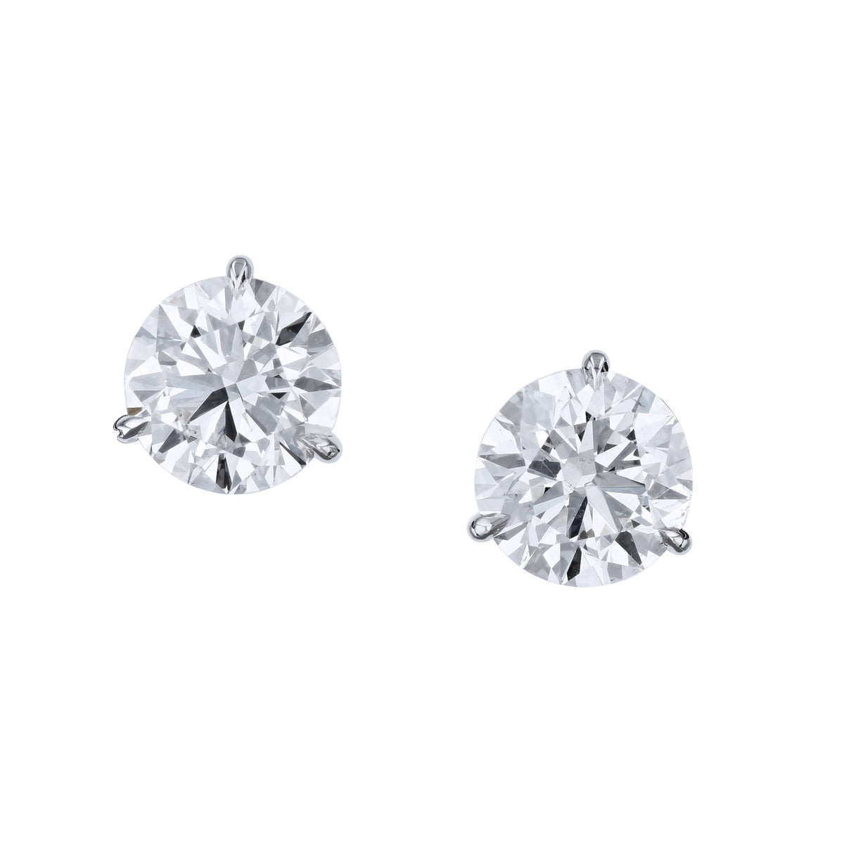 10.08ct Diamond Stud Earrings - Alternate View 1