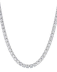 24.47ct Diamond 18kt White Gold Tennis Necklace Necklaces H&H Jewels