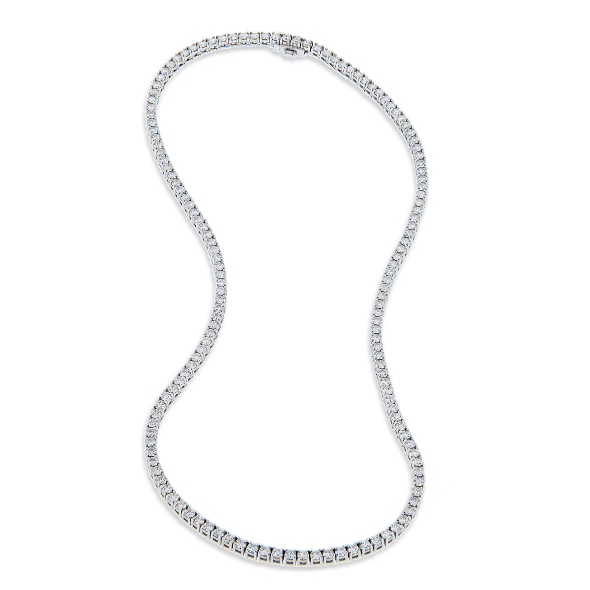 Diamond Riviera Tennis Necklace - Alternate View 1