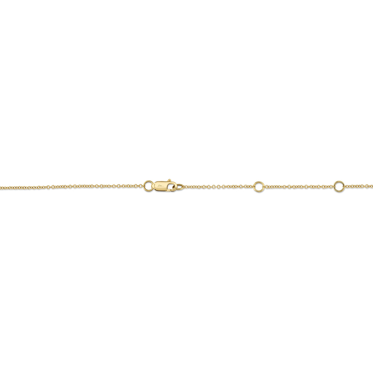 Yellow Gold Diamonds by the Yard Necklace - Alternate View 2
