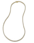 Yellow Gold Diamond Riviera Tennis Necklace Necklaces H&H Jewels