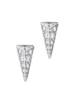 Kristen Farrel Diamond White Gold Estate Earrings Earrings Estate & Vintage