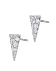 Kristen Farrel Diamond White Gold Estate Earrings Earrings Estate & Vintage