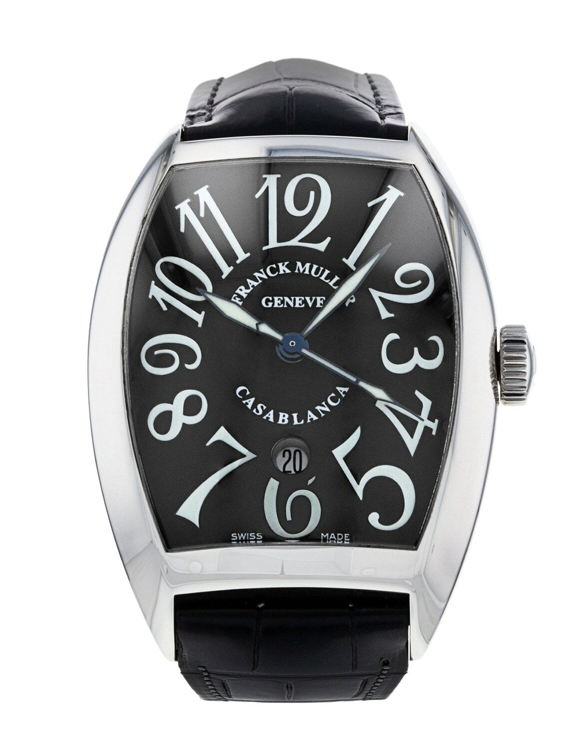 Franck Muller Cintrée Curvex Casablanca Black Dial Automatic Watch - 8880CDTACB