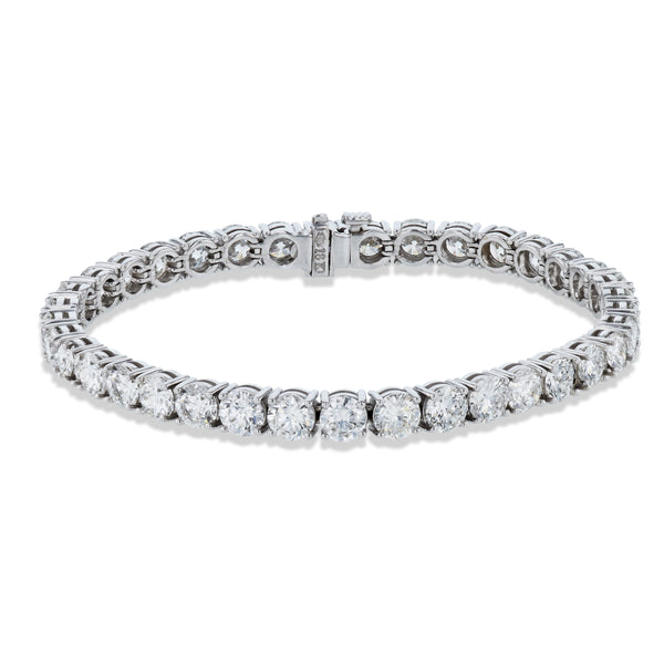 Diamond White Gold Tennis Bracelet Bracelets H&H Jewels