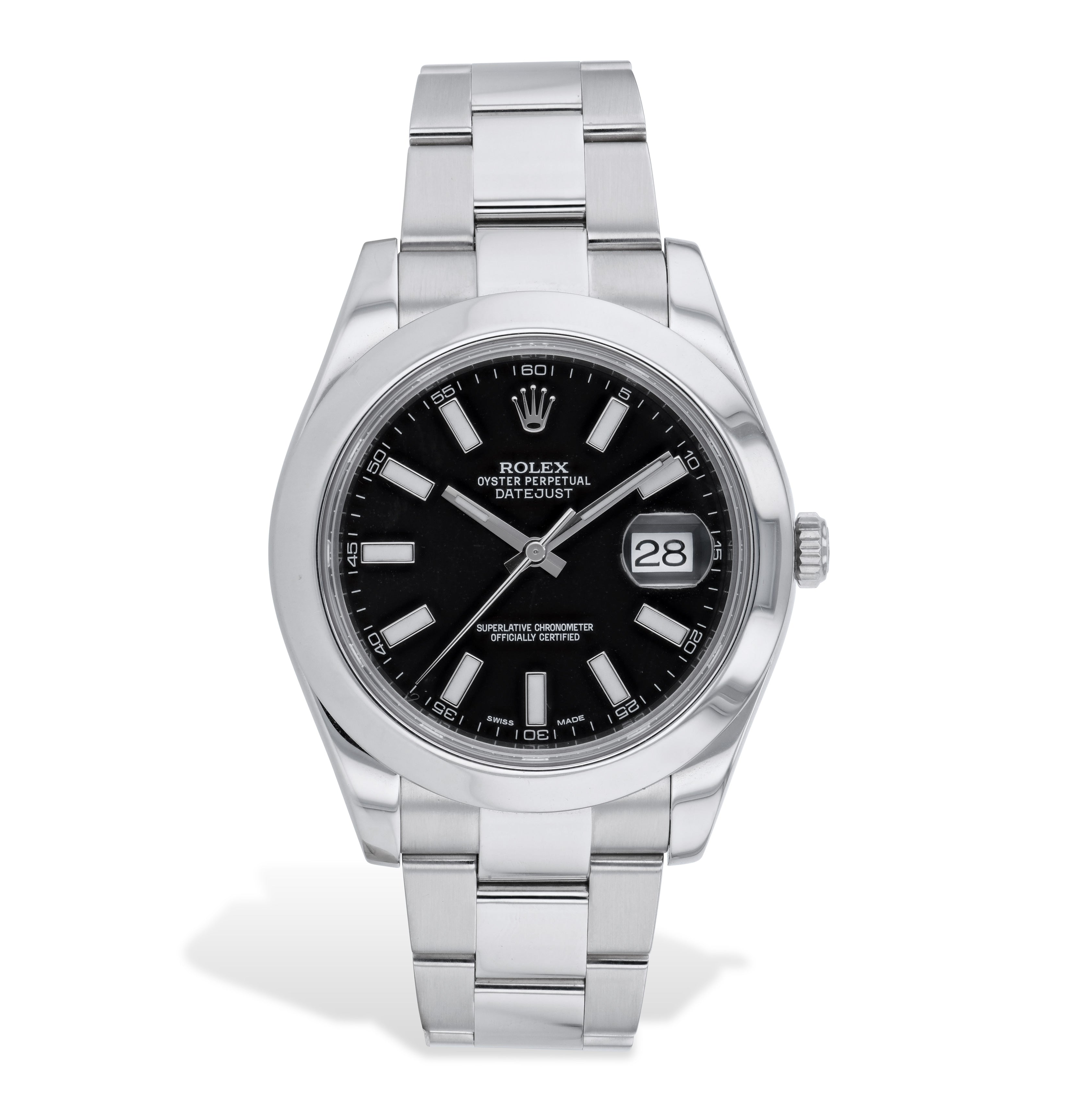 Rolex Datejust II Stainless Steel Estate Watch - 116300 Watches Estate &amp; Vintage