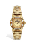 Piaget Tanagra Diamond Bezel Yellow Gold Estate Watch - 16033M401D Watches Estate & Vintage