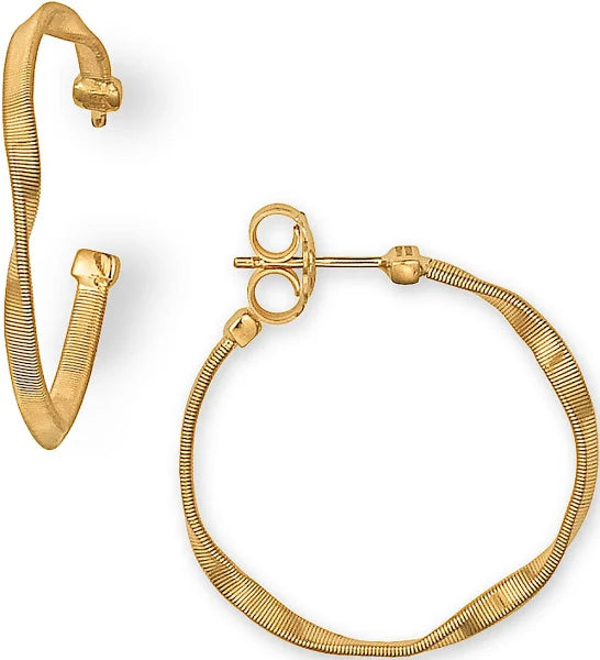 18kt Yellow Gold Marrakech Collection Hoop Earrings Earrings Marco Bicego