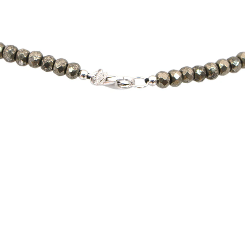 Pyrite Beaded Necklace Necklaces Armenta