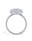 Diamond 18K White Gold Ring Rings Curated by H