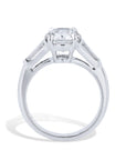 2.03 Carat Diamond Platinum Engagement Ring Rings H&H Jewels