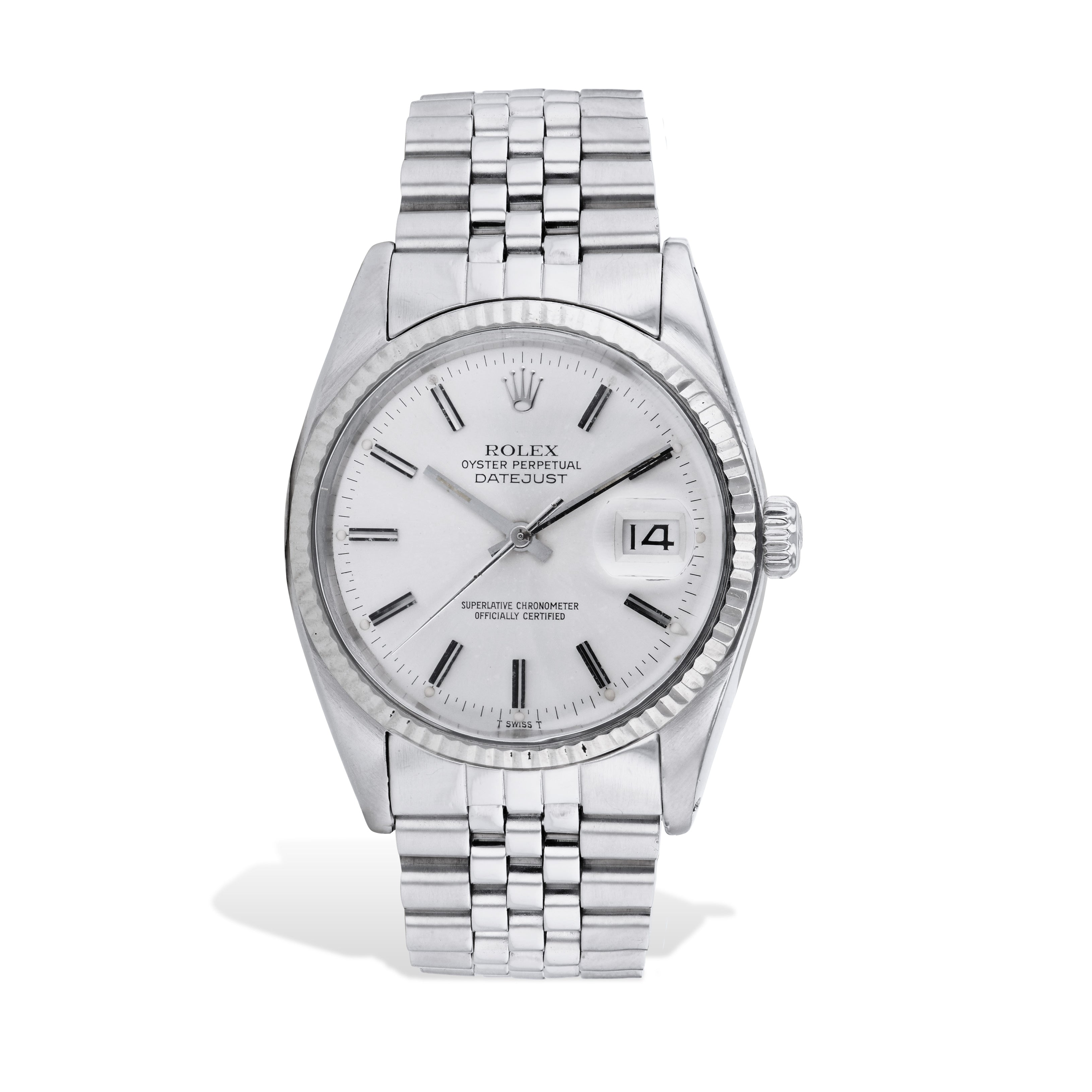 Rolex Datejust 36mm Silver Dial Estate Watch - 16014 Watches Estate &amp; Vintage