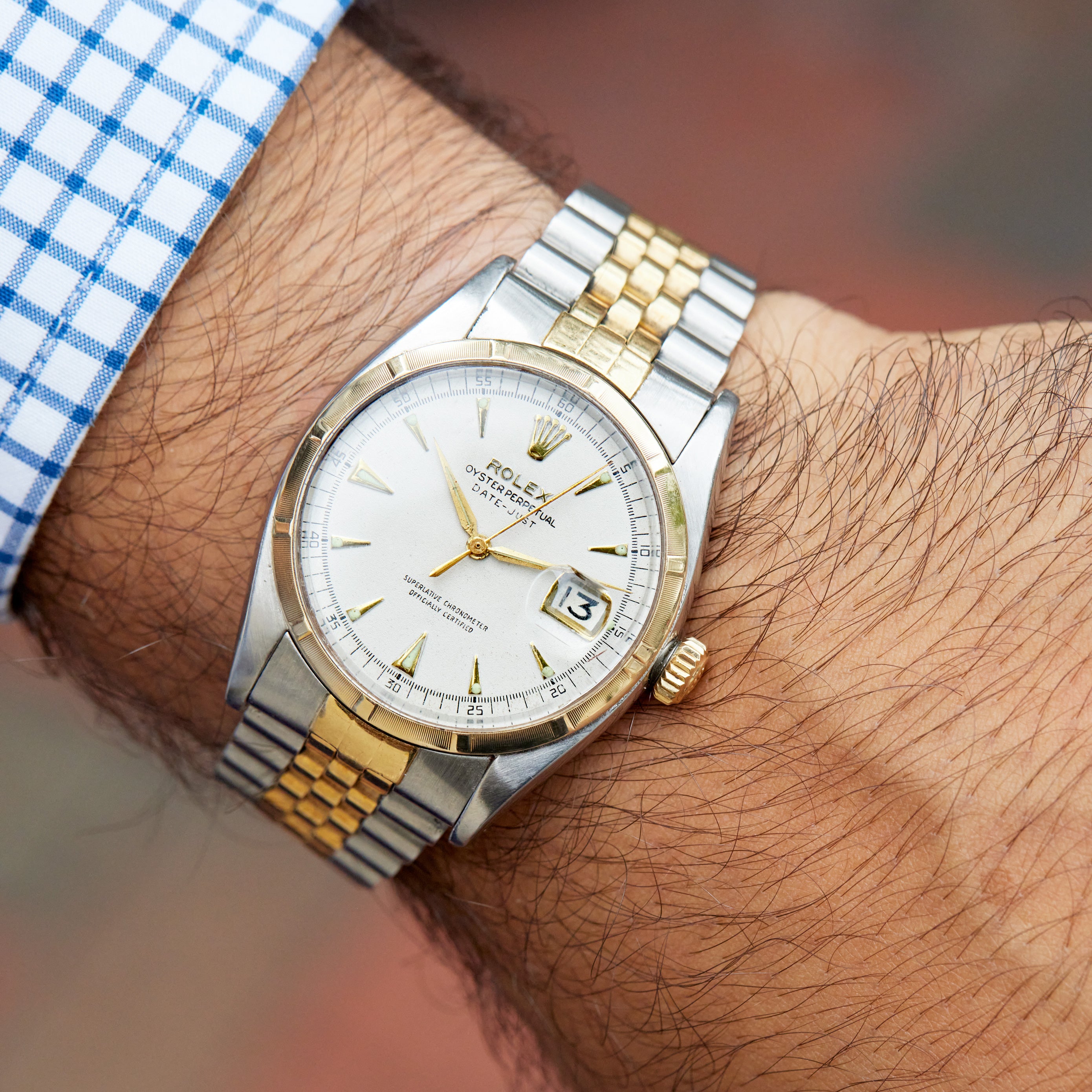 Rolex Datejust Two-tone 36mm Estate Watch - 6305 Watches Estate &amp; Vintage