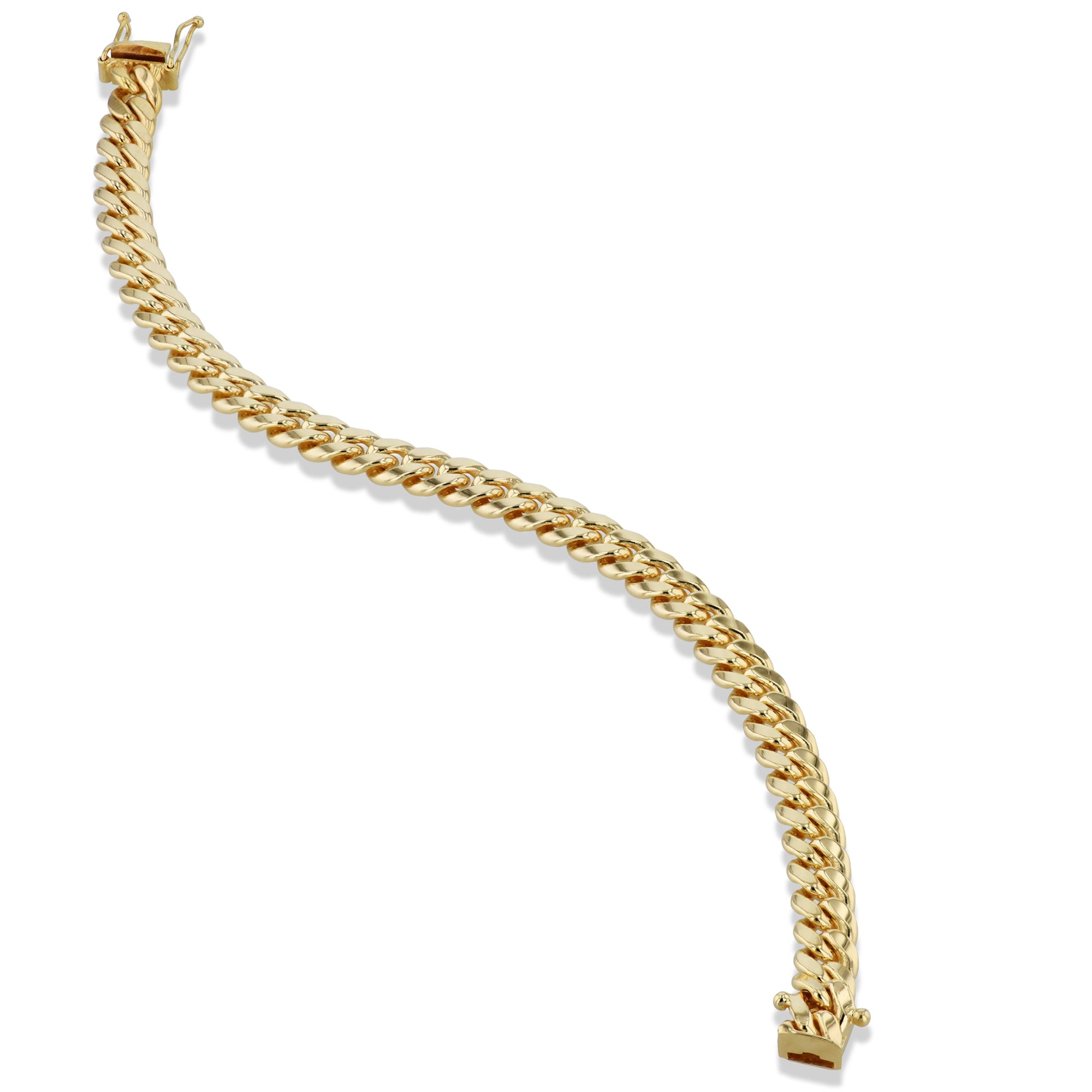 14kt. Yellow Golg Cuban Link Bracelet Bracelets Curated by H