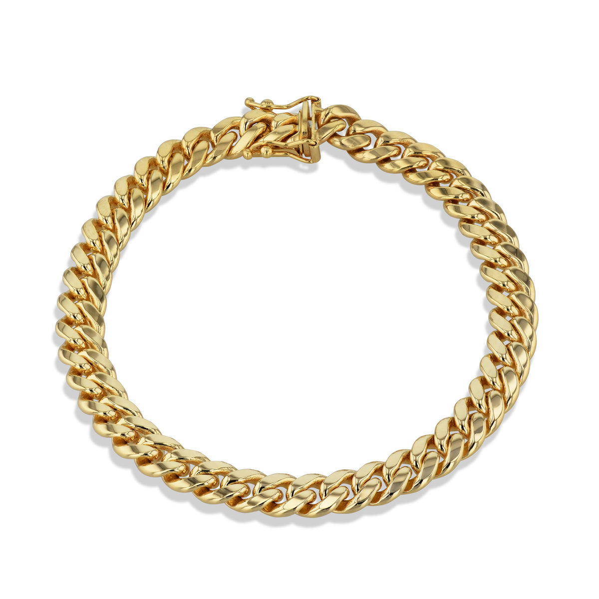 14kt. Yellow Gold Cuban Link Bracelet - Alternate View 1
