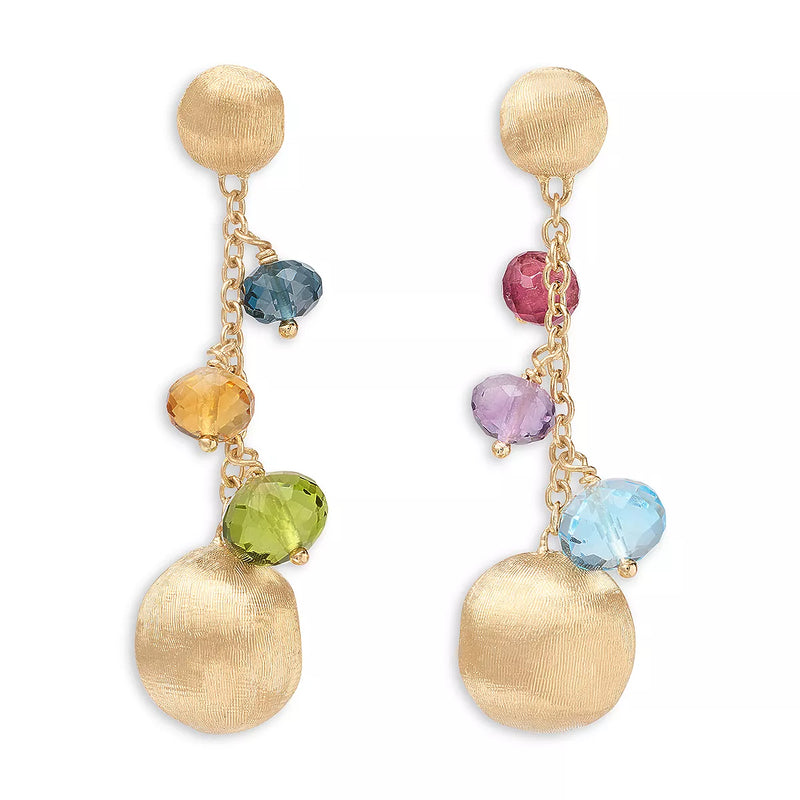 18kt Yellow Gold Gemstone Africa Collection Drop Earrings Earrings Marco Bicego