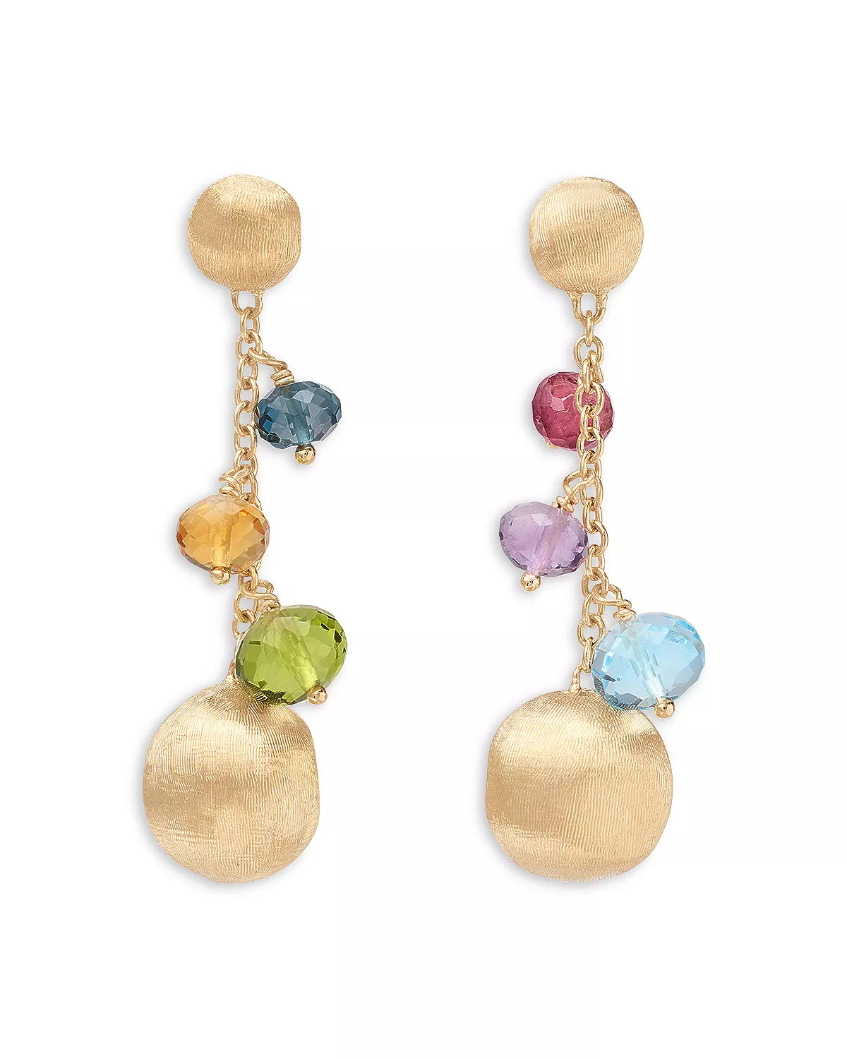 18kt Yellow Gold Gemstone Africa Collection Drop Earrings Earrings Marco Bicego
