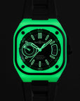 Bell & Ross BRX5 Green Lum 41mm Automatic Watch Watches Bell & Ross