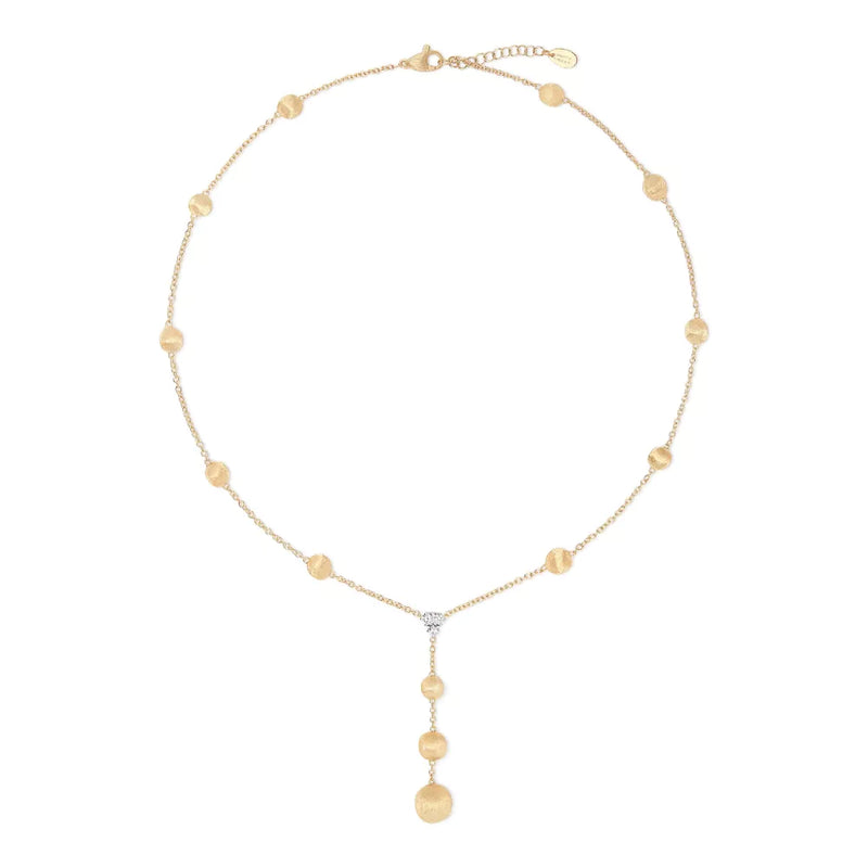 18kt Yellow Gold Diamond Africa Collection Necklace Necklaces Marco Bicego