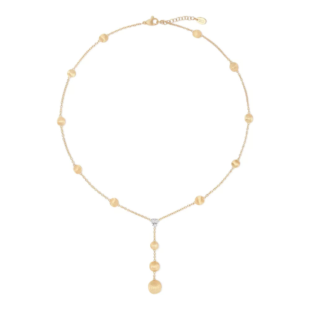 18kt Yellow Gold Diamond Africa Collection Necklace Necklaces Marco Bicego