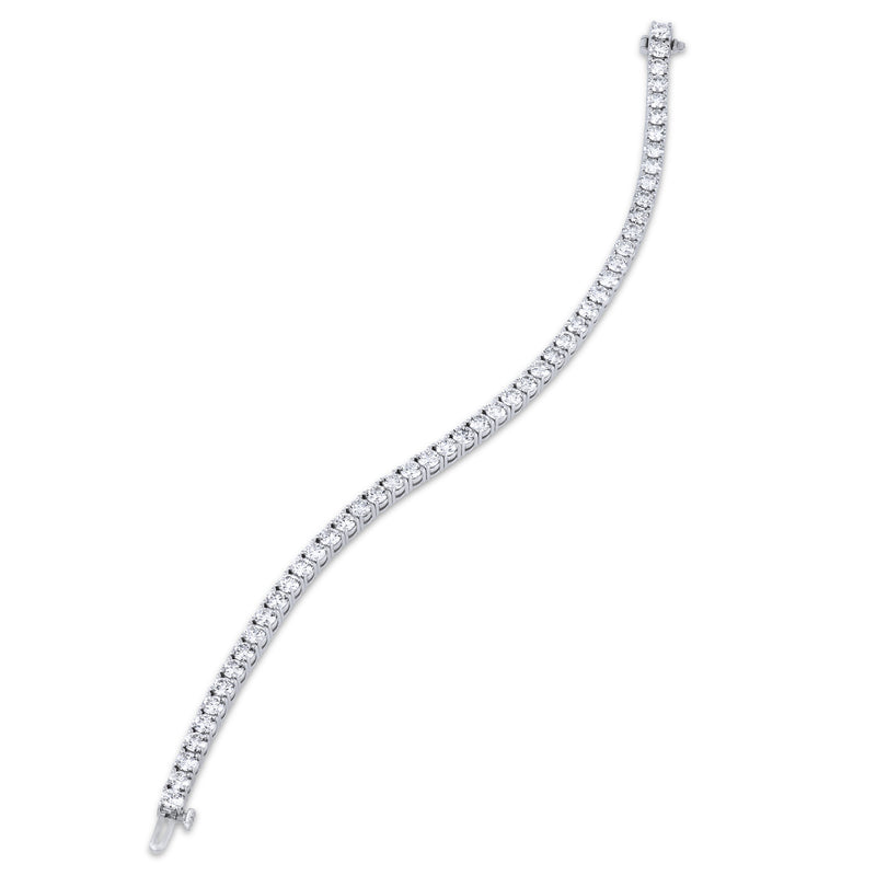 18K White Gold RBC Diamond Tennis Bracelet Bracelets H&H Jewels