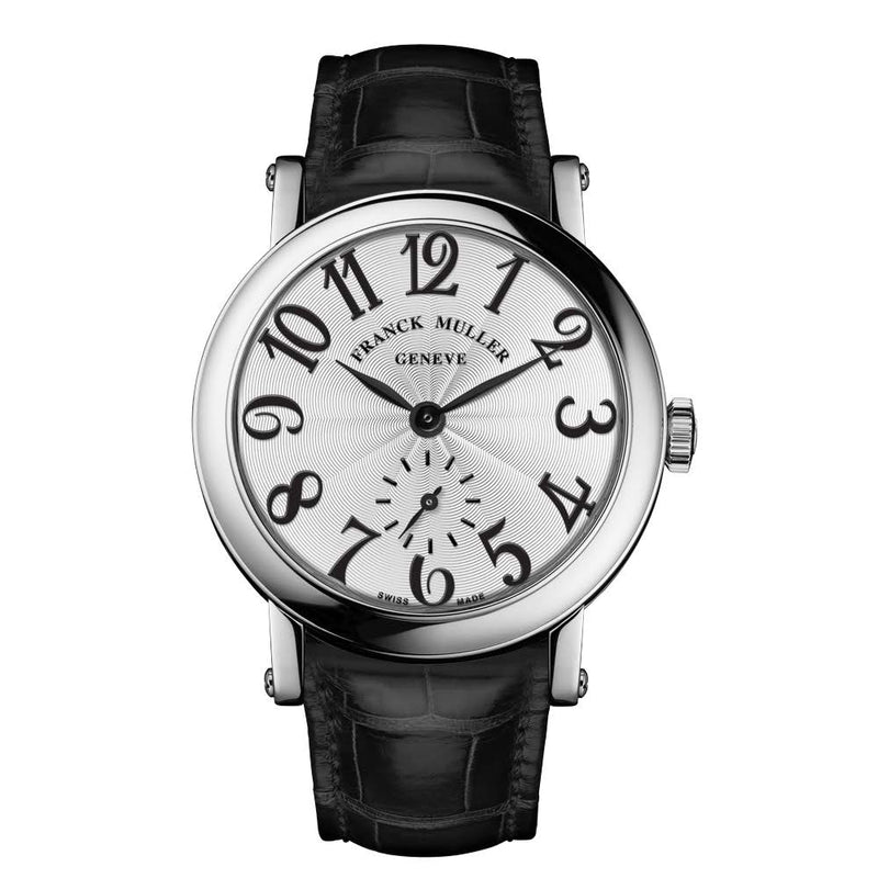 Franck Muller Round Black Stainless Steel Classic Watch - 7421BS6ACE Watches Franck Muller