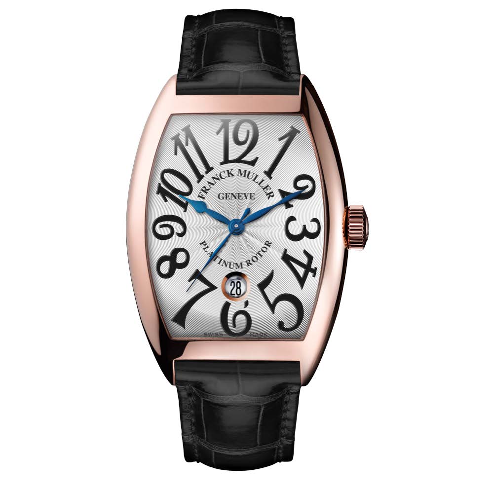 Franck Muller Cintrée Curvex Rose Gold Classic Automatic Watch - 7880BSCDT5NE