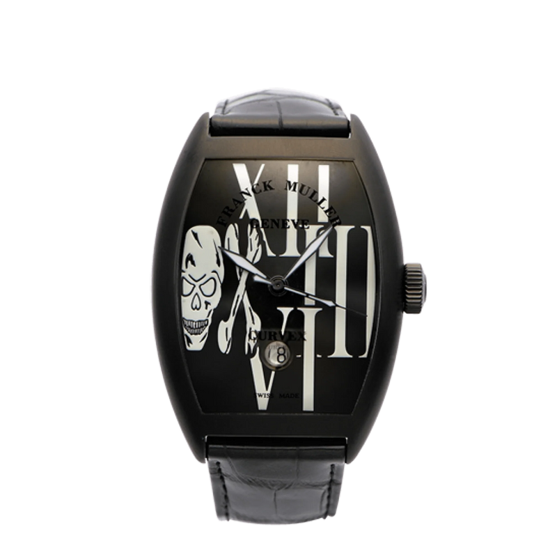 Franck Muller Cintrée Curvex Gothique Black PVD Automatic Date Watch - 8880SCDTNRGOTHACB-DB Watches Franck Muller