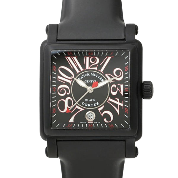 Franck Muller Conquistador Cortez King Black PVD Automatic Date Watch - 10000SCKNRACB