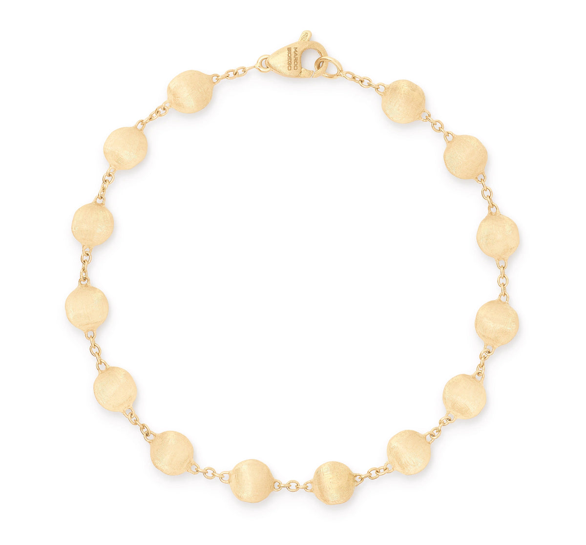 18k Yellow Gold Africa Collection Bead Bracelet Bracelets Marco Bicego