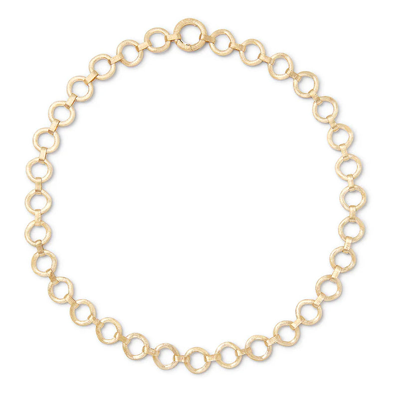 18kt Yellow Gold Jaipur Collection Flat Link Collar Necklace Necklaces Marco Bicego