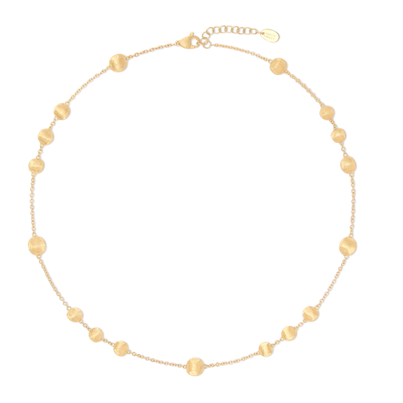18k Yellow Gold Africa Collection Bead Necklace Bracelets Marco Bicego
