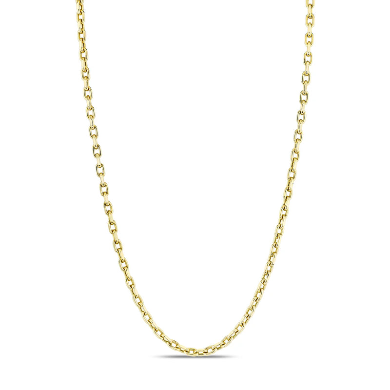 14K Yellow Gold Diamond Accent Men's Legacy Chain Necklace