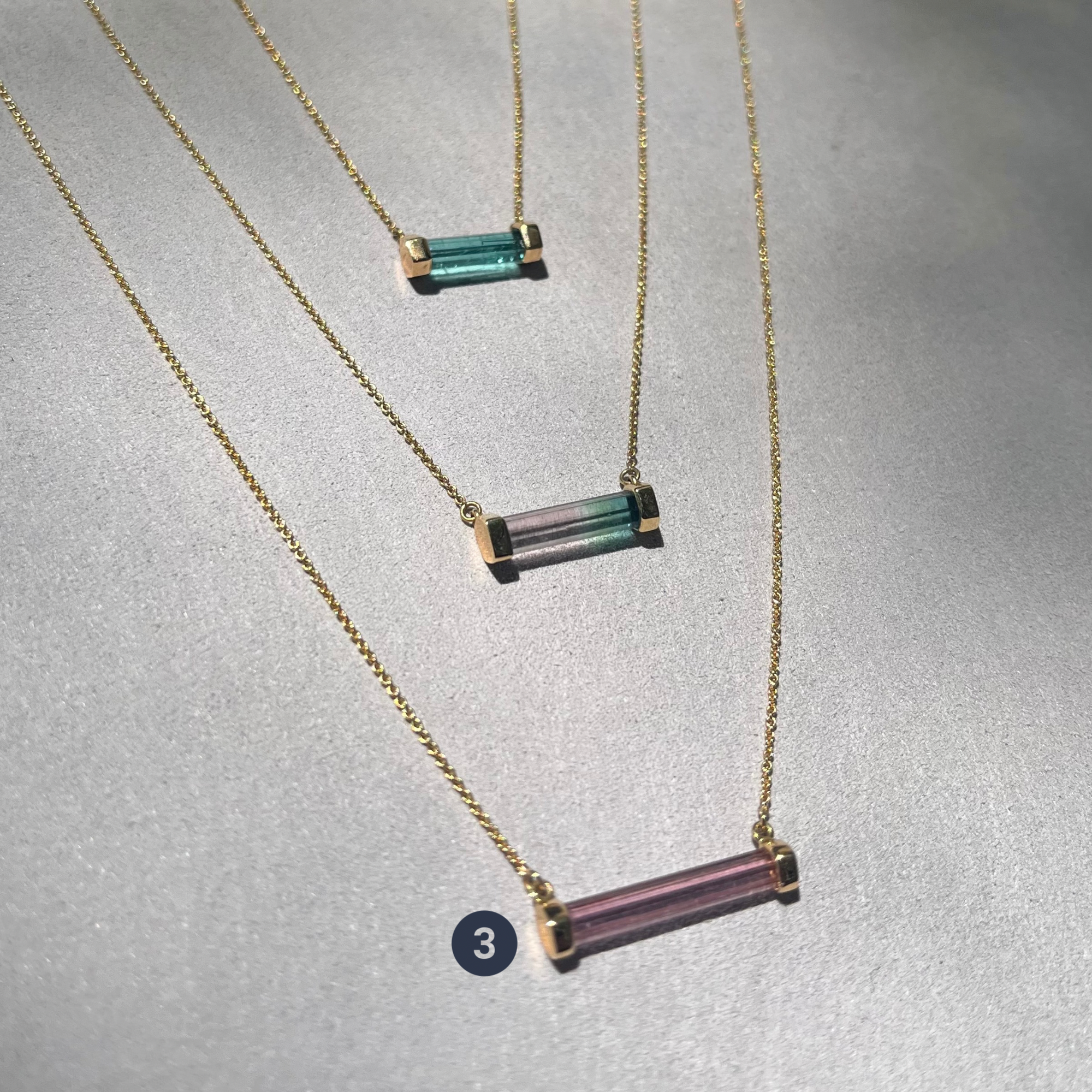 Tourmaline Crystal Necklaces Necklaces H&H Jewels