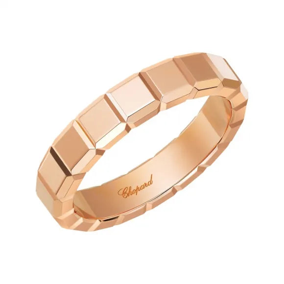 18Kt. Rose Gold Ice Cube Ring Rings Chopard