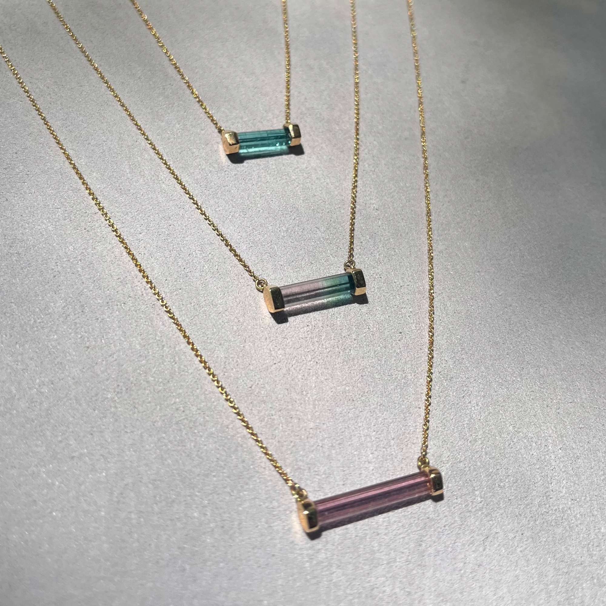 Tourmaline Crystal Necklaces Necklaces H&H Jewels
