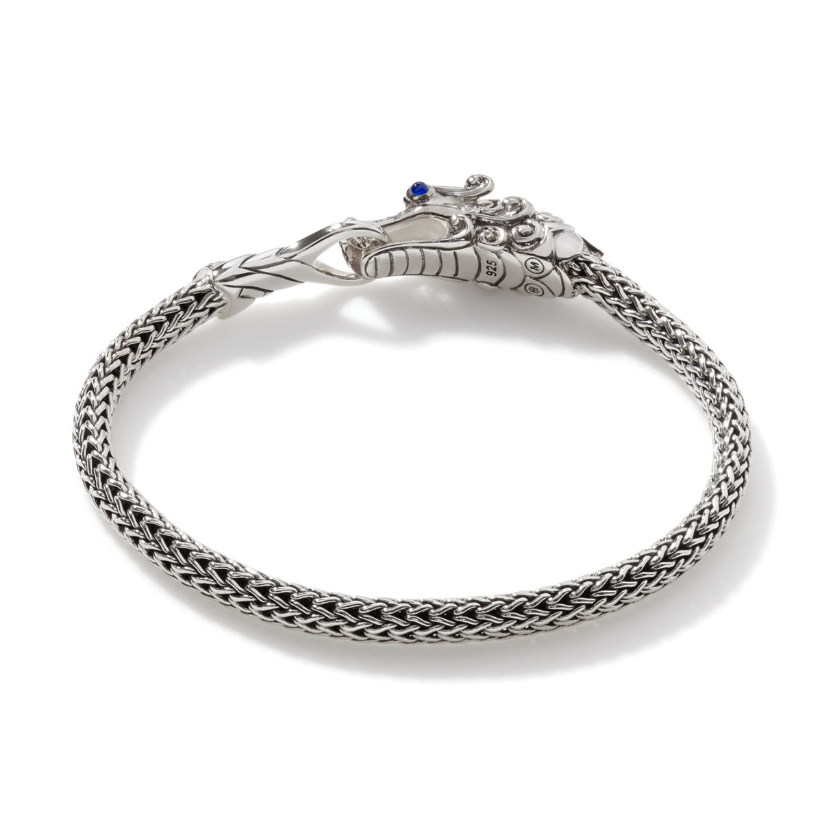 Naga Bracelet, Sterling Silver, Pave, 5MM, by John Hardy - Alternate View 2