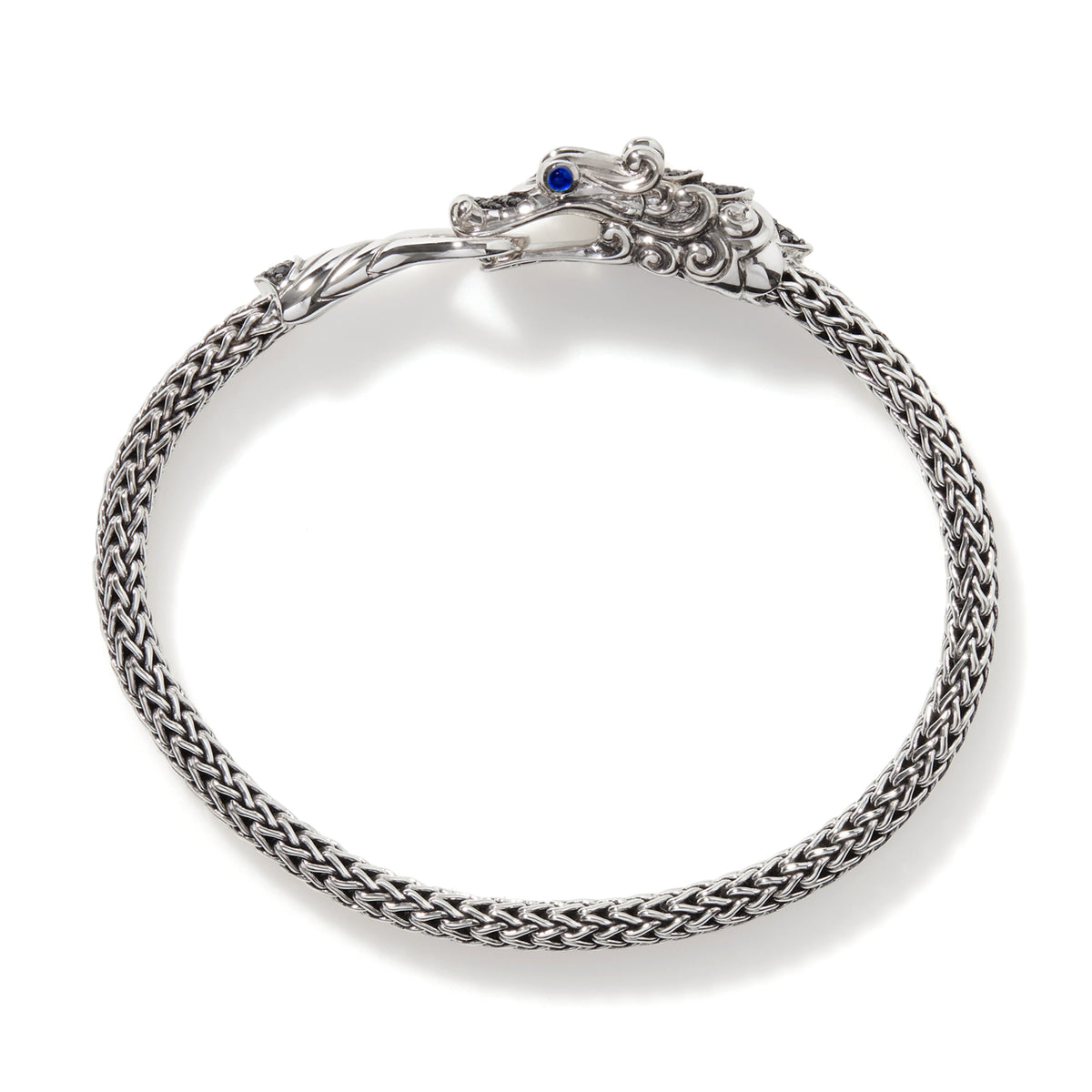 Naga Bracelet, Sterling Silver, Pave, 5MM, by John Hardy - Alternate View 6