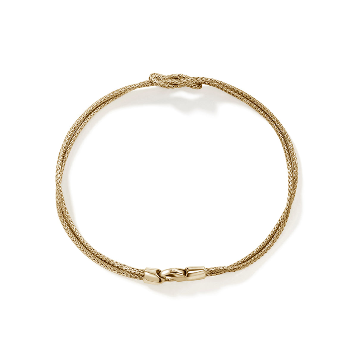 Love Knot Bracelet, Gold, 3.6MM, by John Hardy - Alternate View 4