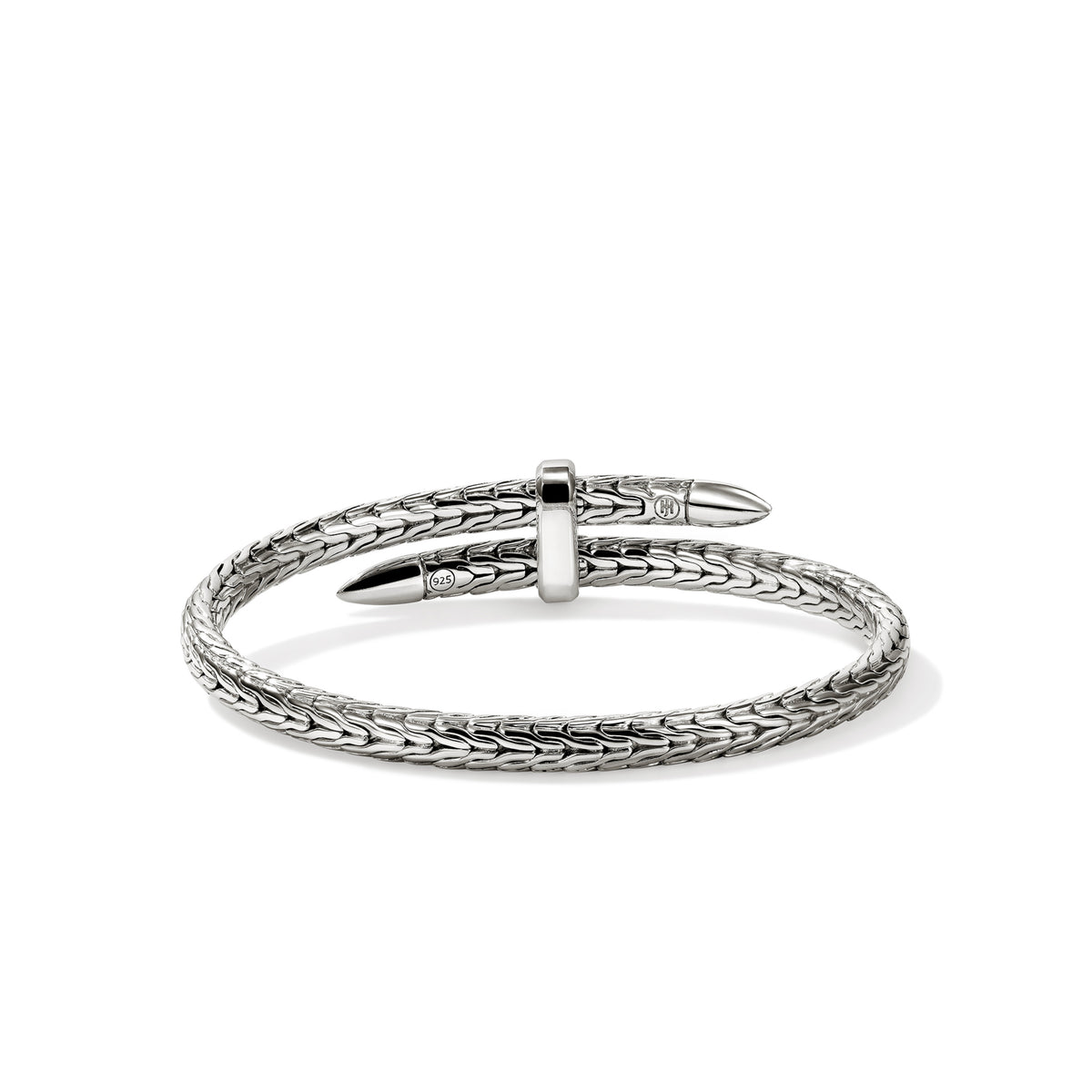 Spear Flex Cuff, Sterling Silver, Gemstones, 5.5MM, by John Hardy - Alternate View 2