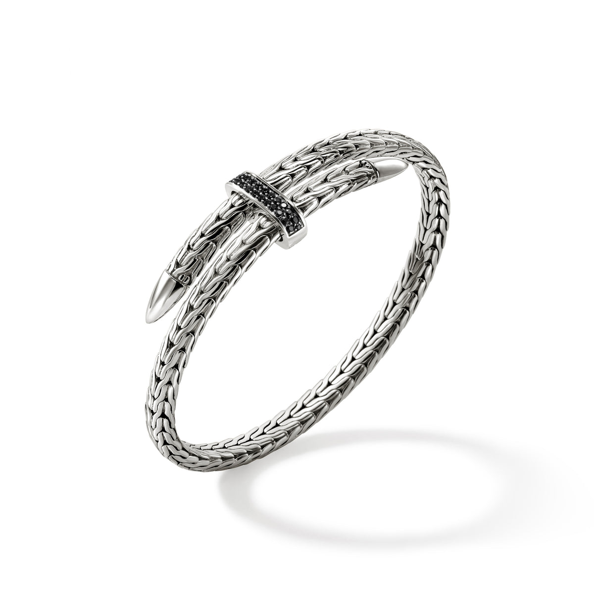 Spear Flex Cuff, Sterling Silver, Gemstones, 5.5MM, by John Hardy - Alternate View 4