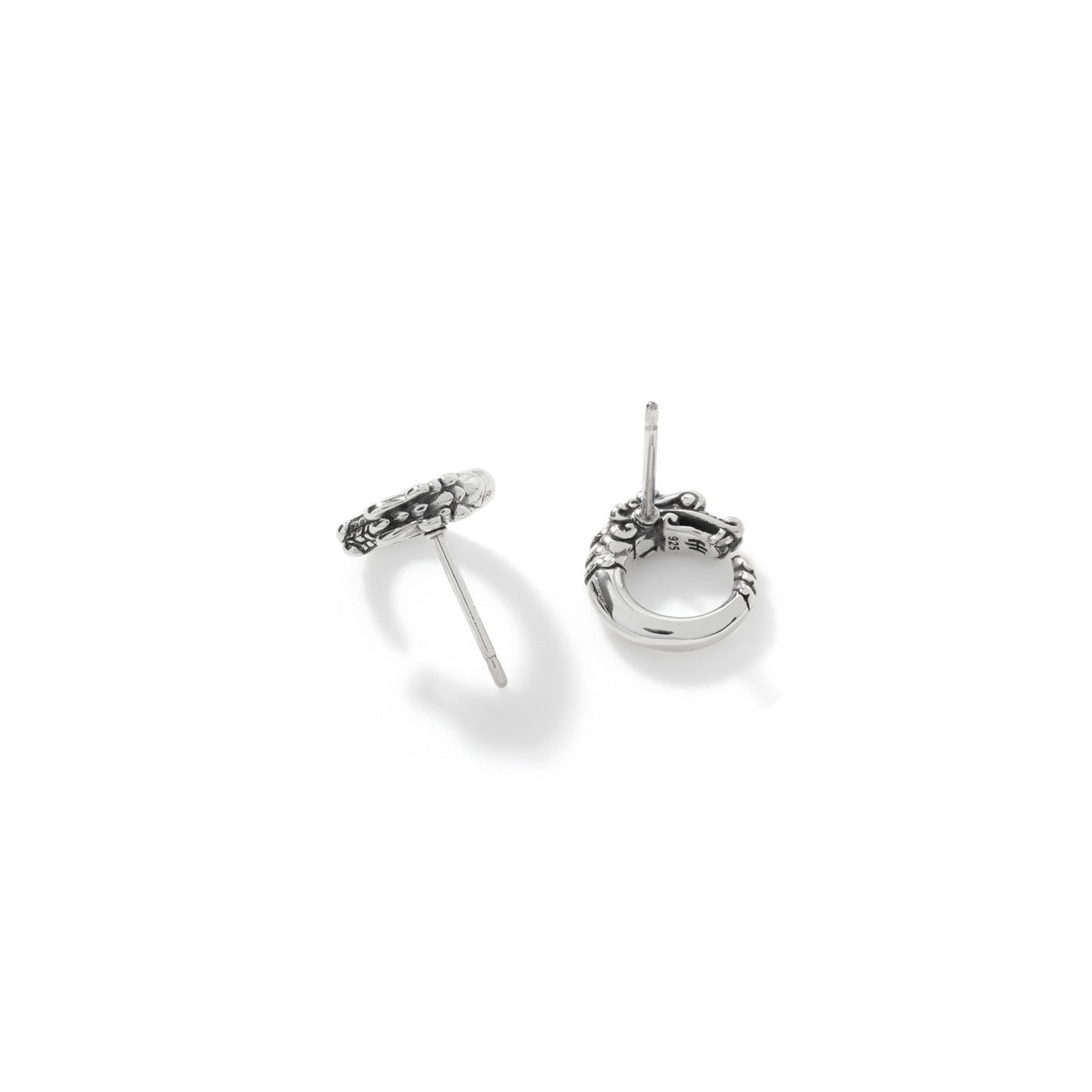 Naga Stud Earring, Sterling Silver, by John Hardy - Alternate View 2