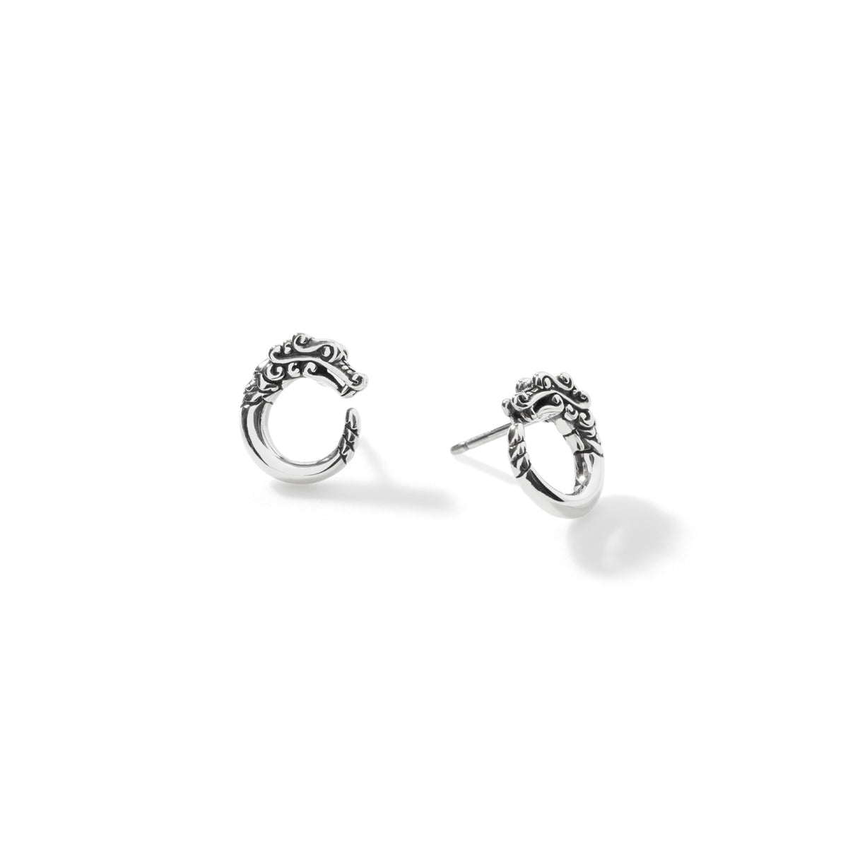 Naga Stud Earring, Sterling Silver, by John Hardy - Alternate View 3