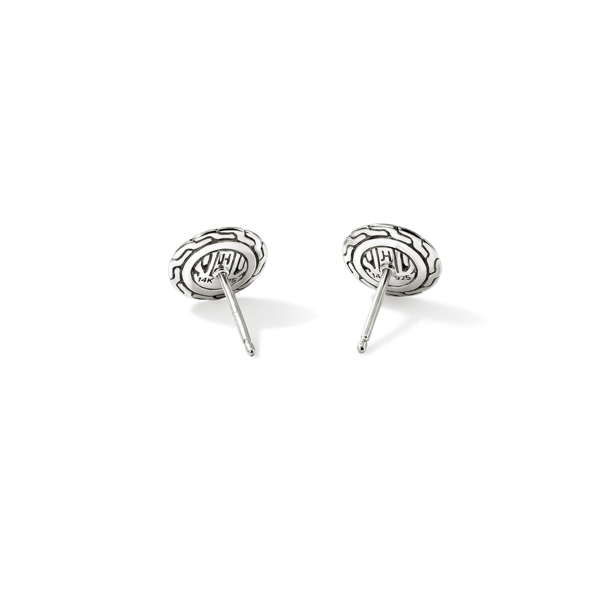 JH Essential Stud Earring, Gold, Sterling Silver, 10MM, by John Hardy - Alternate View 3