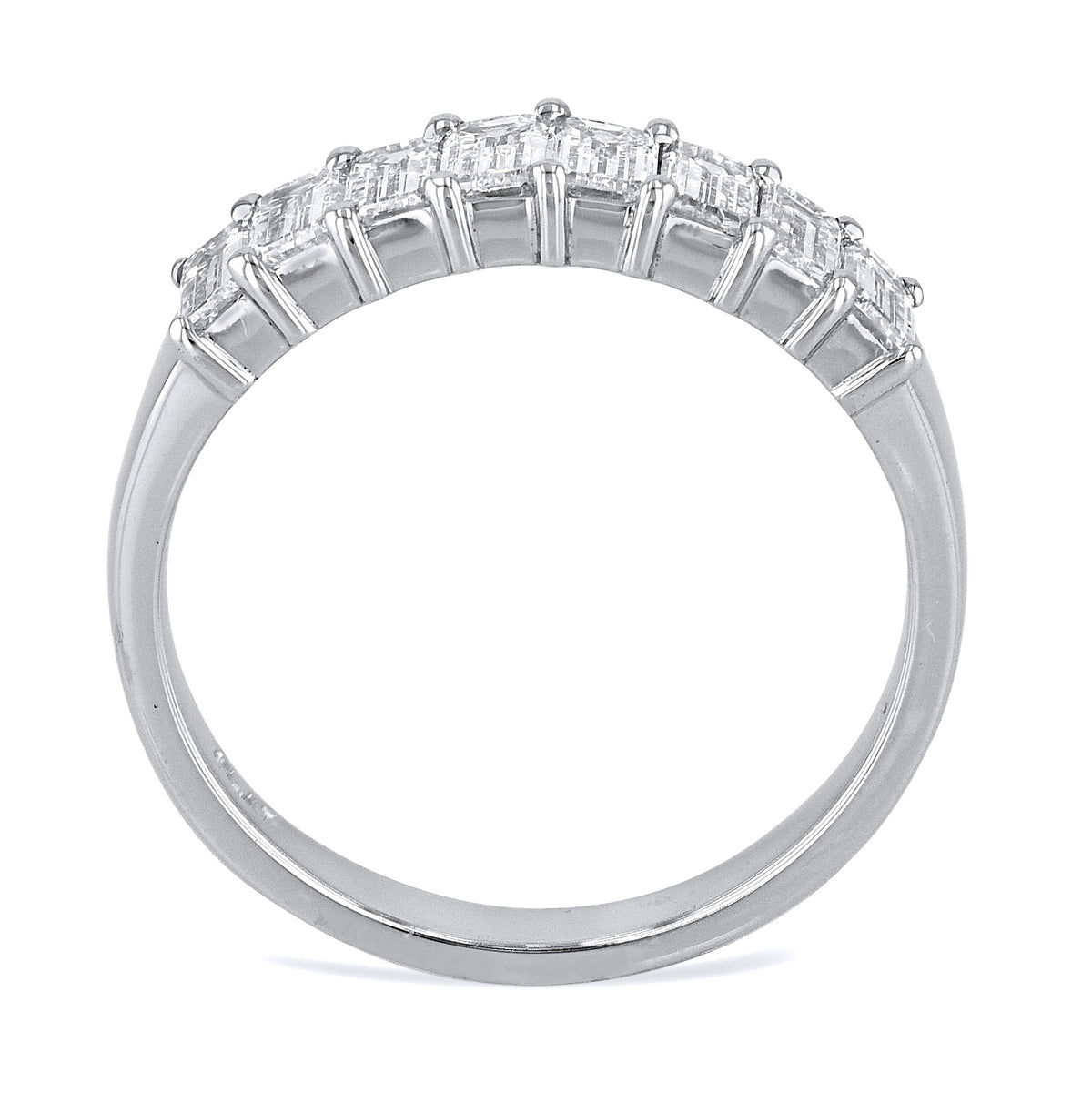 1.31ct Diamond Platinum Eternity Band - Alternate View 1
