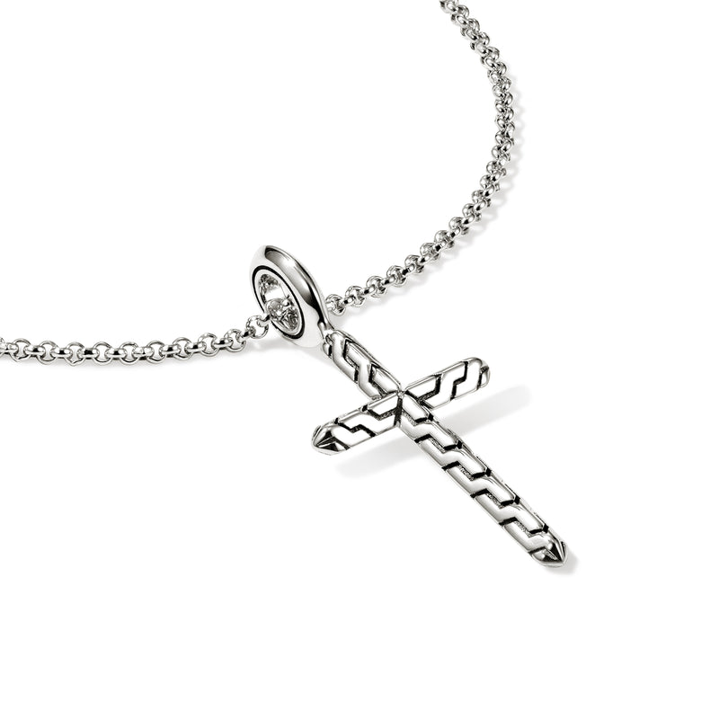 JH Essential Cross Necklace, Sterling Silver, by John Hardy Necklaces John Hardy