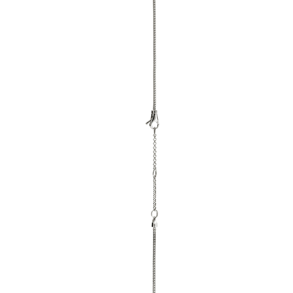 Love Knot Y Necklace, Sterling Silver, Diamonds, by John Hardy - Alternate View 3